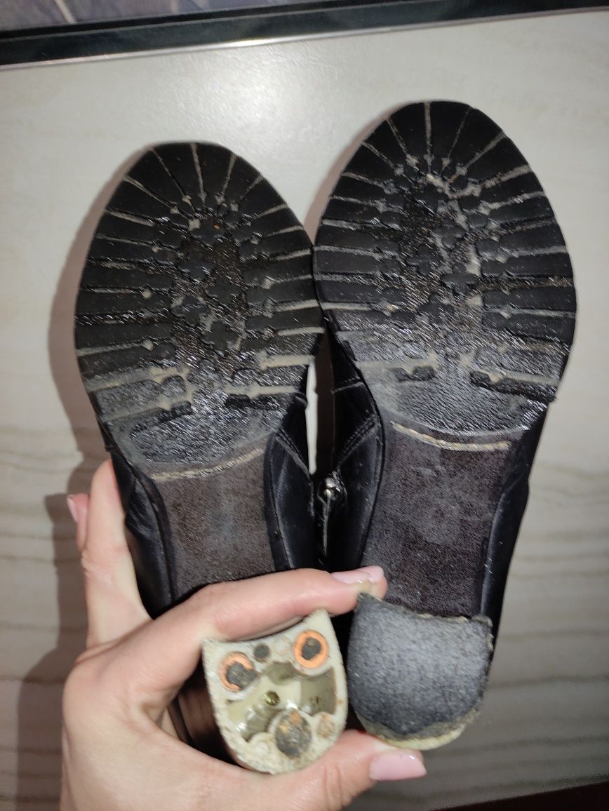 Ботильйони сапожки весняне взуття німецького бренду Tamaris