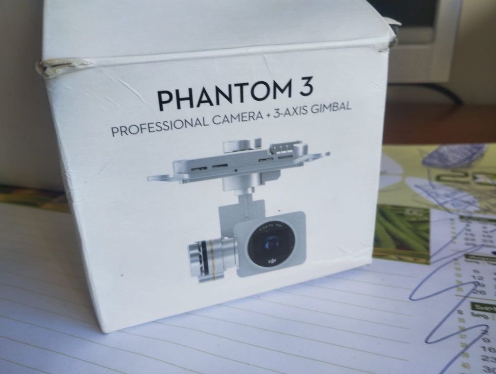 Phantom 3 Professional - Gimbal Câmara