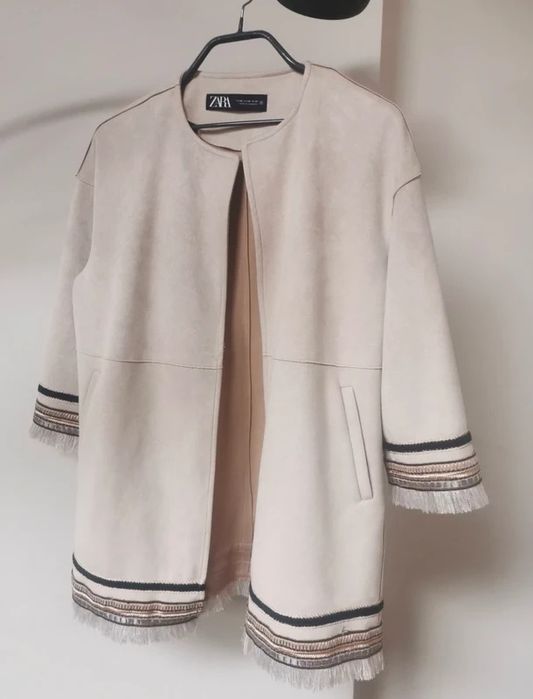 Narzutka Zara boho oversize S/M