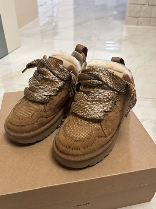 Жіночі зимні кросівки UGG lowmel sneaker winter fur