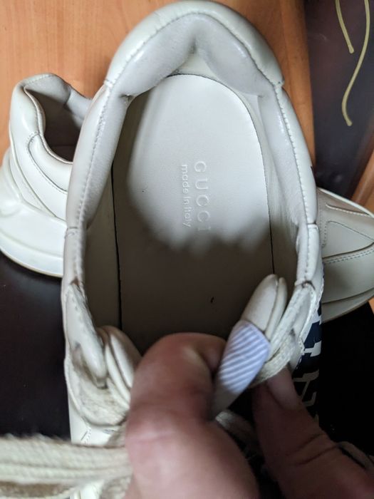 Gucci Rhyton 38р шкіра бежеві 
Rhyton