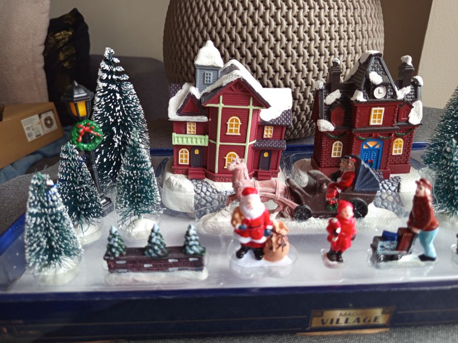 Magic Village wioska świąteczna dekoracja Boże Narodzenie