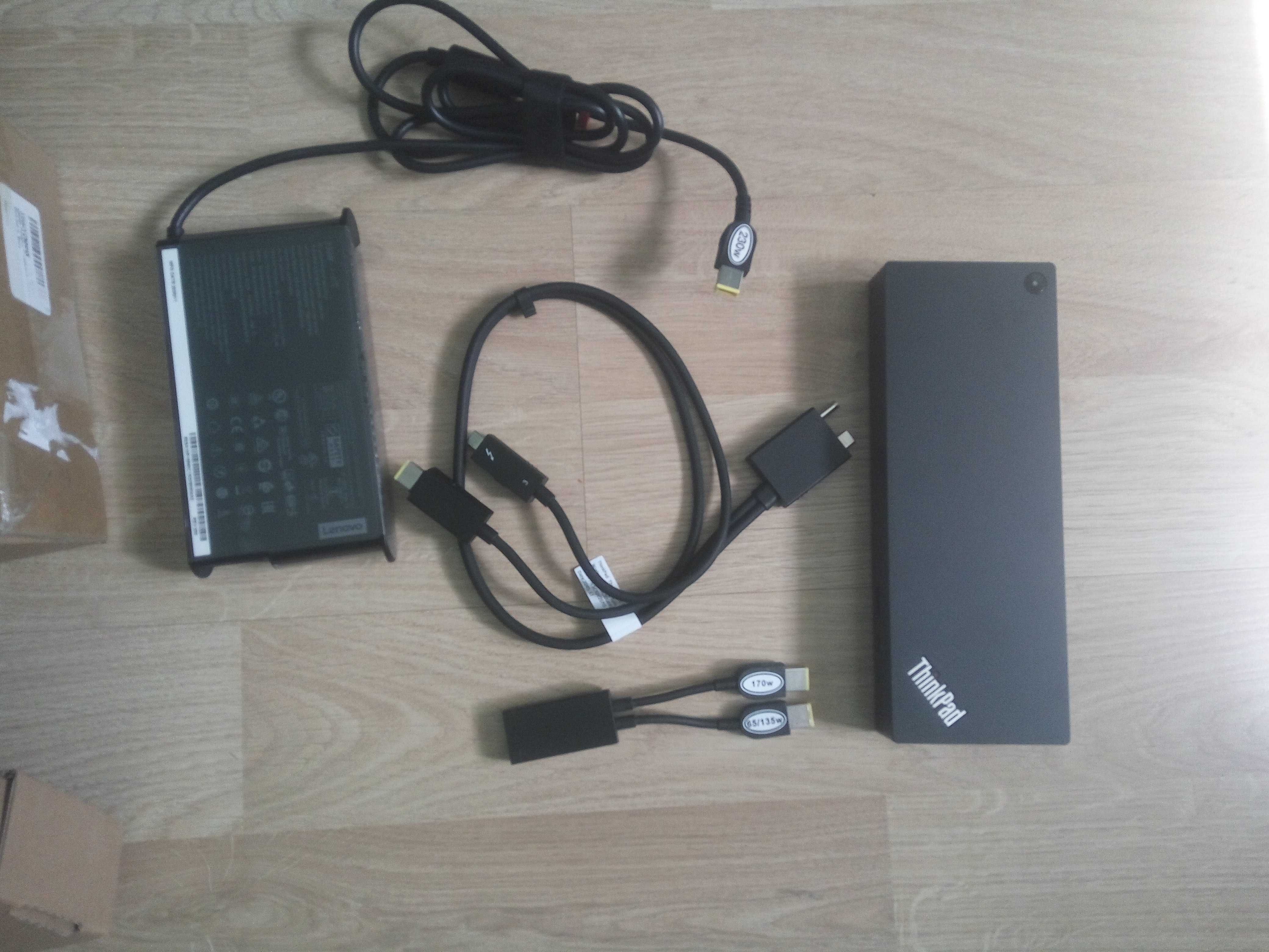 Док-станція ThinkPad Thunderbolt 3 Workstation Dock Gen 2 230 Watts!!!