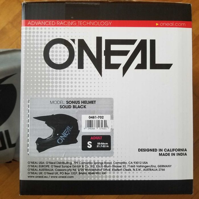 Шлем вело O'NEAL фирменный