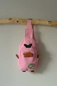 Nowa torebka listonoszka dla dziecka Różowa Kaczka
