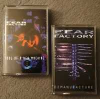 Fear Factory. Soul of a new machine. Demanufacure.2 Kasety magnetofono