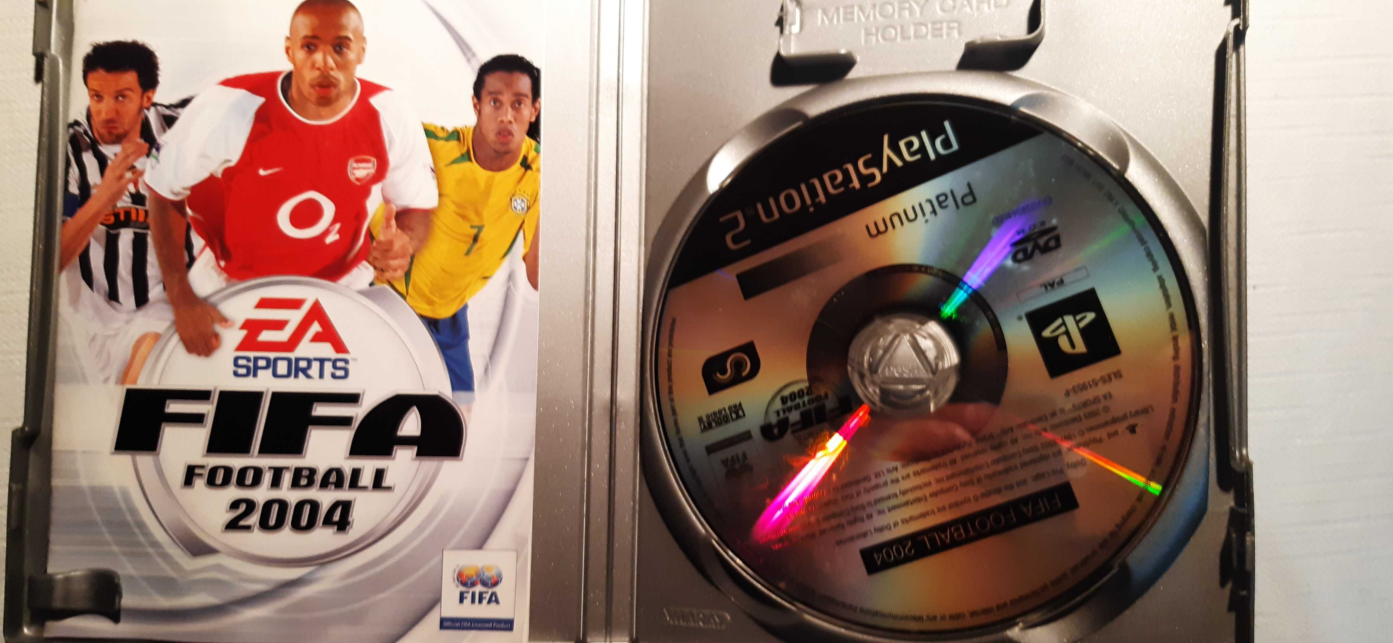 gra ps2 fifa 2004