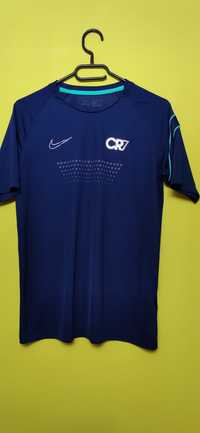 Koszulka t-shirt  sportowy piłkarski CR7 Nike  granatowy
