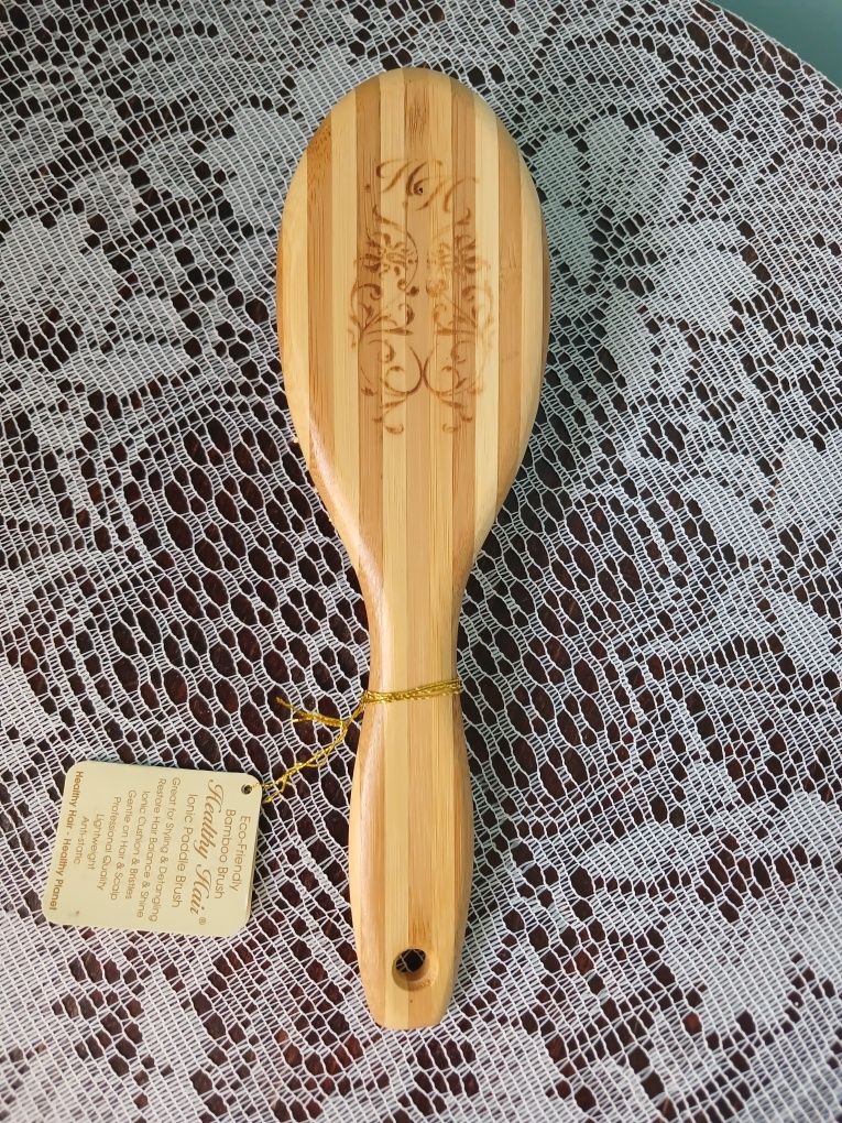 Гребінець браш бамбуковий Olivia Garden