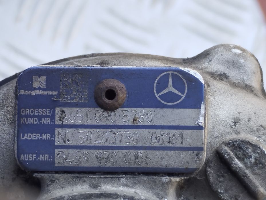 Турбіна 3.0 Спринтер 906 турбина Mercedes Sprinter W906