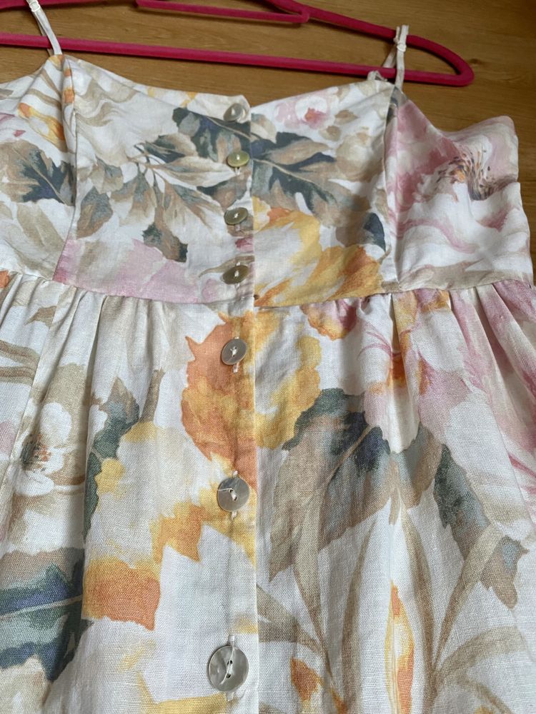 H&M sukienka len 40 L