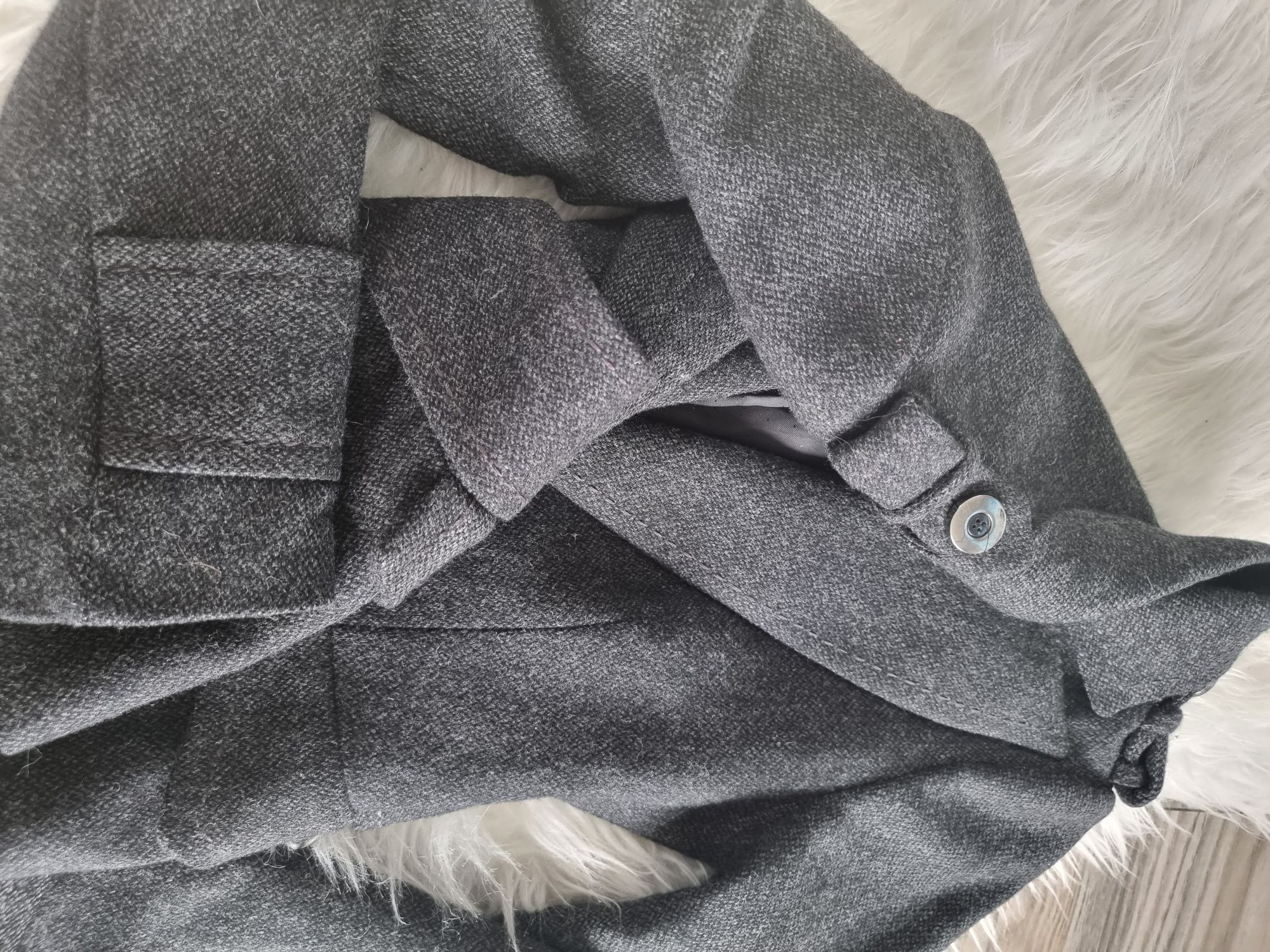 Welniana marynarka Massimo dutti rozm. S