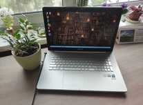 Ноутбук Asus n750jk i5 17,3' 16ГБ озу SSD 237 Гб 1 HDD 930 Гб дисковод