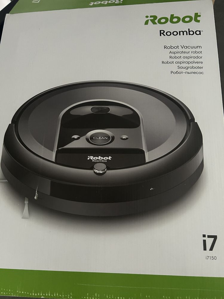 iRobot Roomba i7 szaro-czarny z ogranicznikiem / wirualna sciana