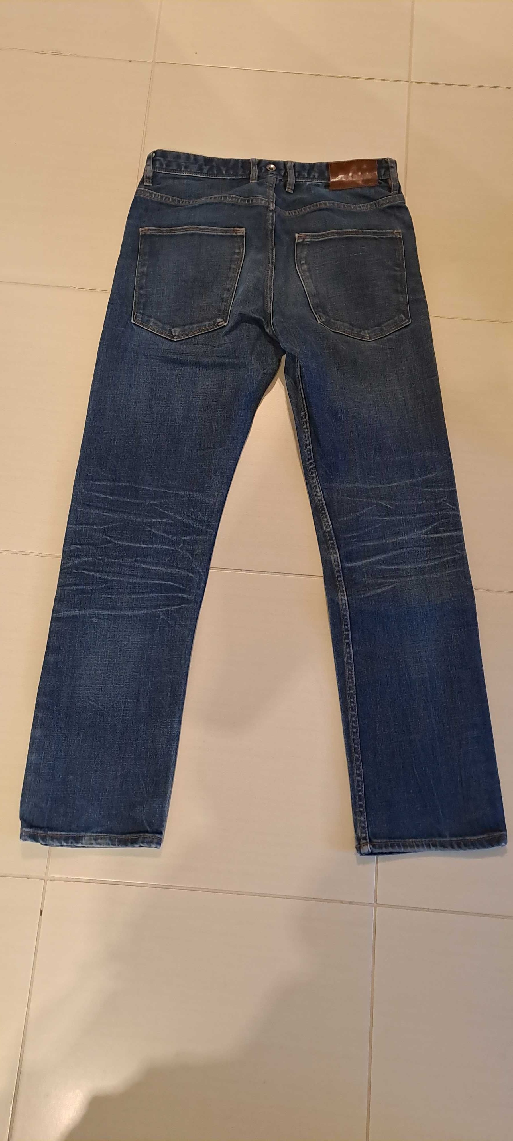 Jeansy Straight H&M W32/L29