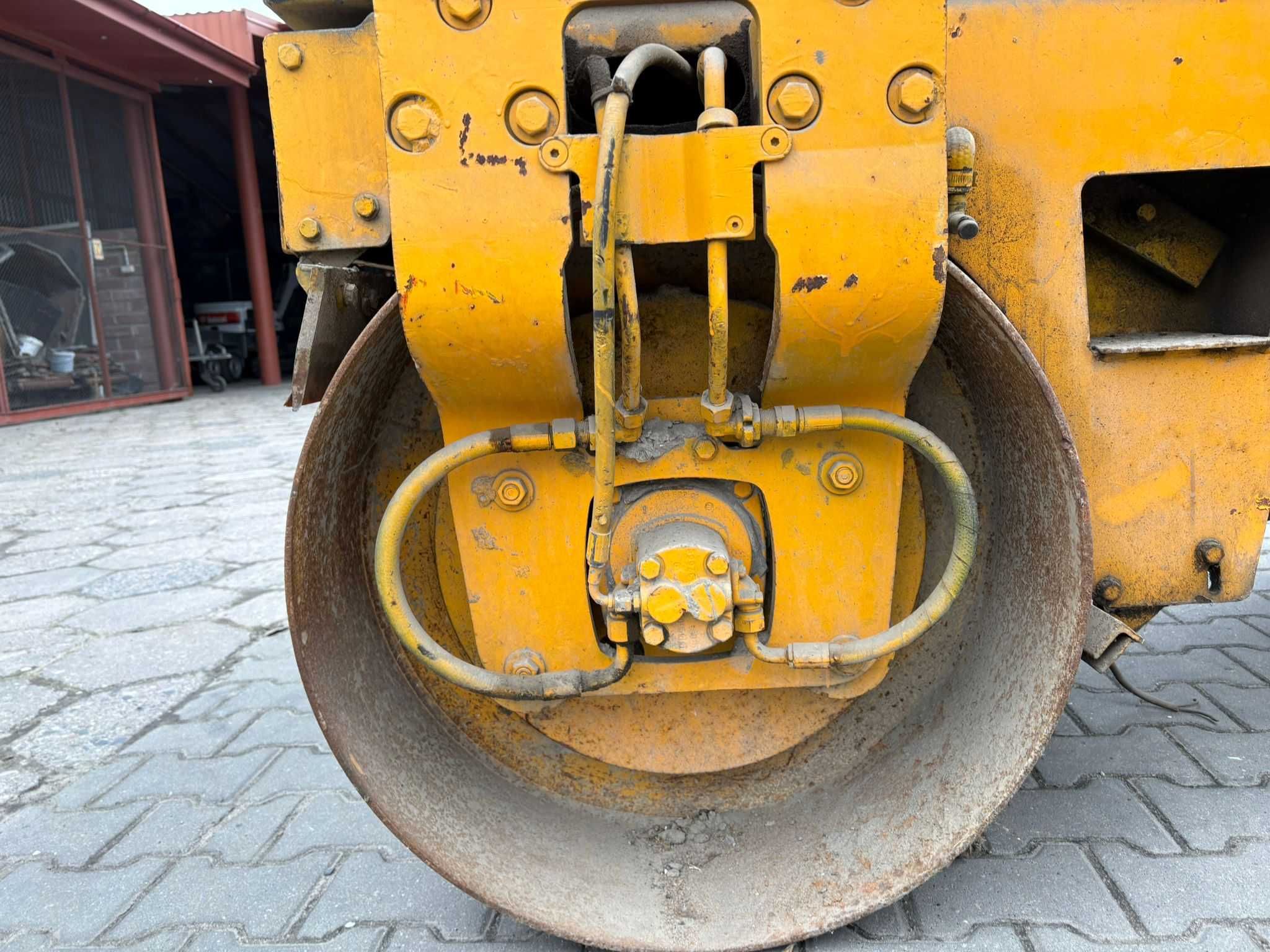 Walec Bomag BW120 AD-3 - uszkodzony. Deutz F2L1011F, POCLINE