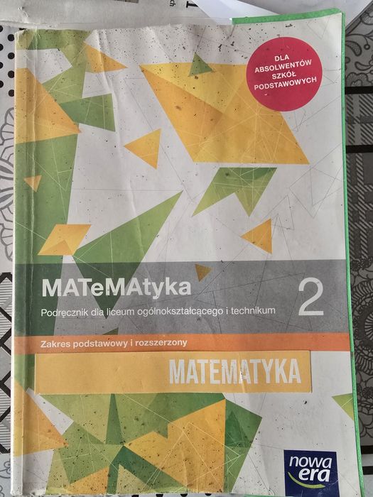 Matematyka 2 Zakres podstawowy i rozszerzony Nowa Era