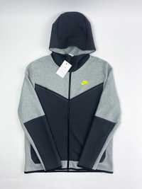 Оригінал! Чоловіче Зіп Худі Nike Tech Fleece сіре (S/M/L/XL) Нове!