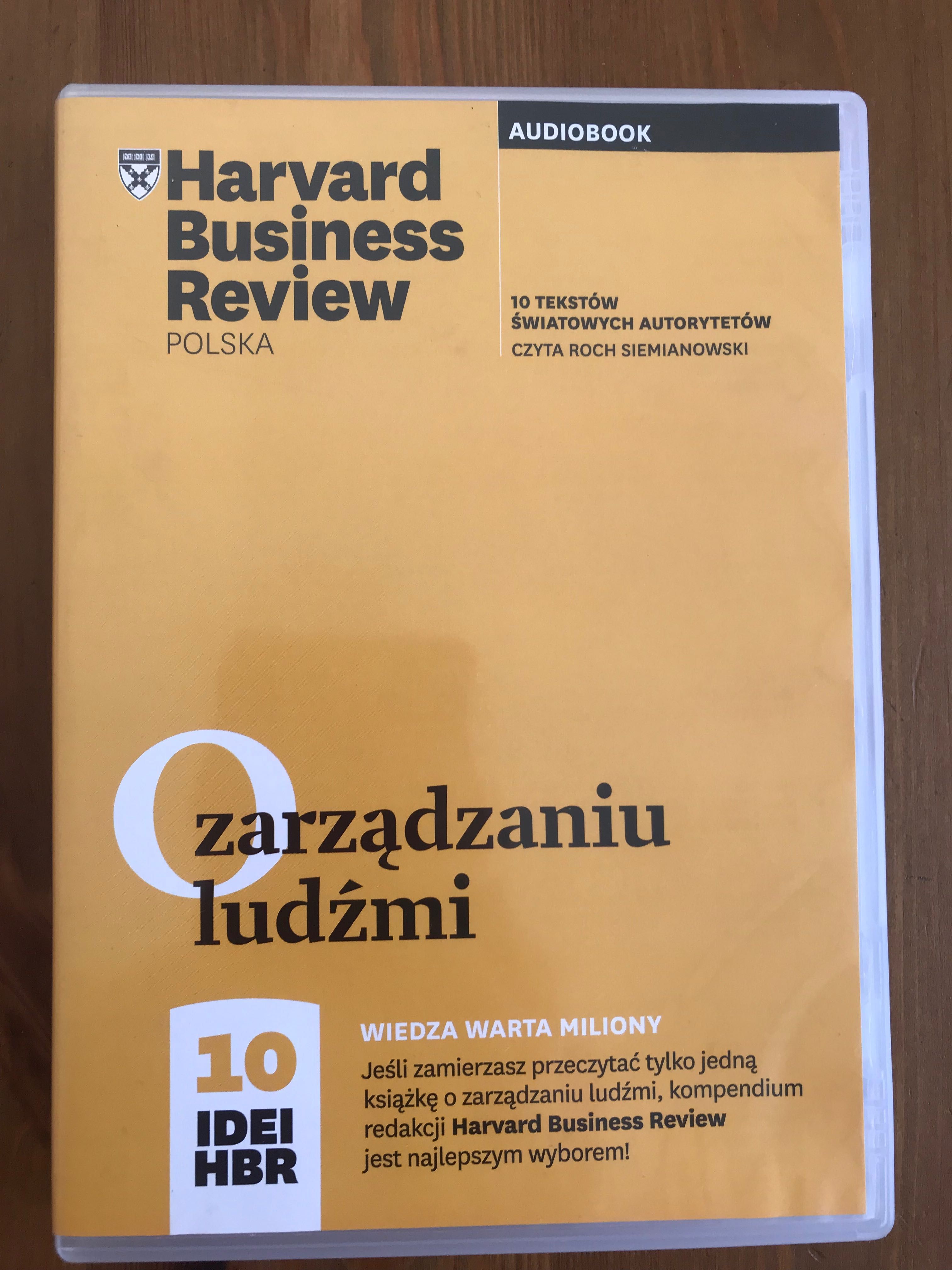 O zarządzaniu ludźmi Harvard Business Review audiobook