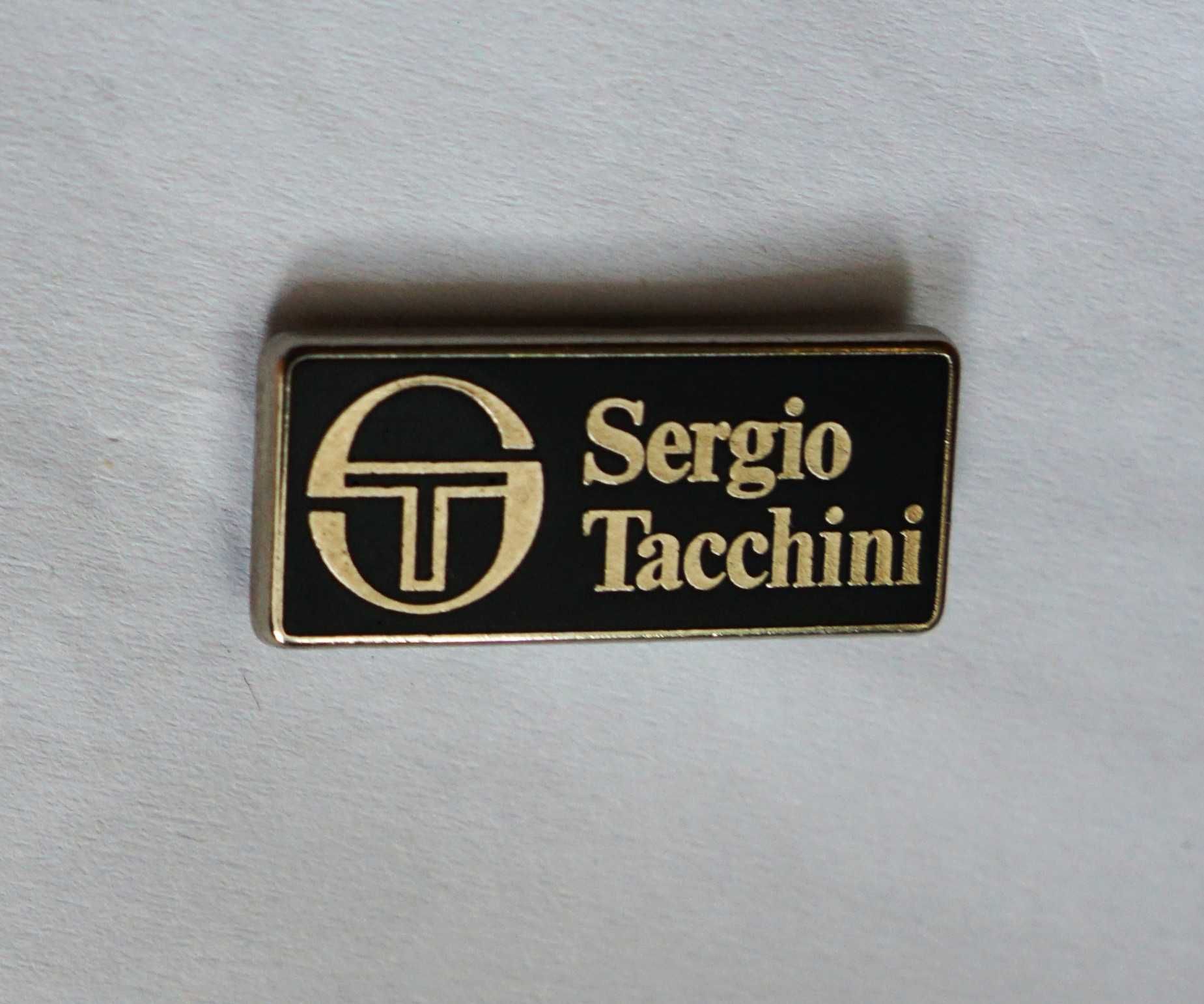 przypinka Sergio Tacchini emalia jak nowa