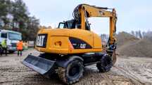 Koparka kołowa Cat 313D 2011r z Głowicą