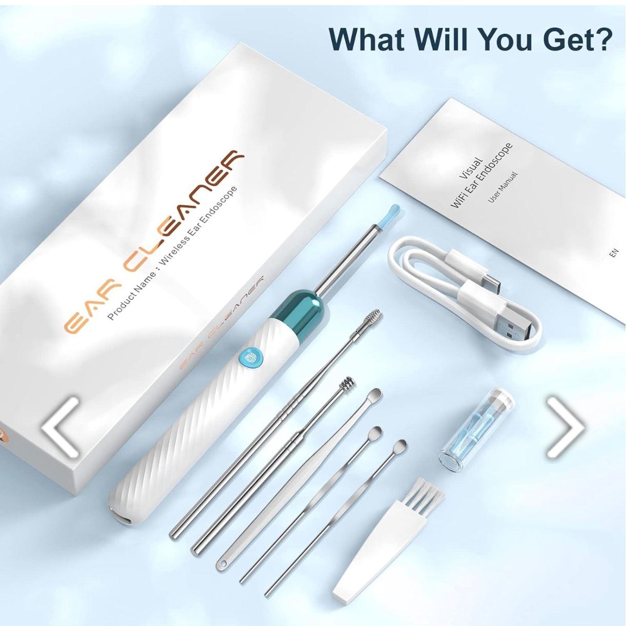 Kit removedor de cera ouvidos