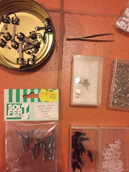 Ferramentas e Tintas pra Comboios Miniatura H0 — FLEISCHMANN — Vintage