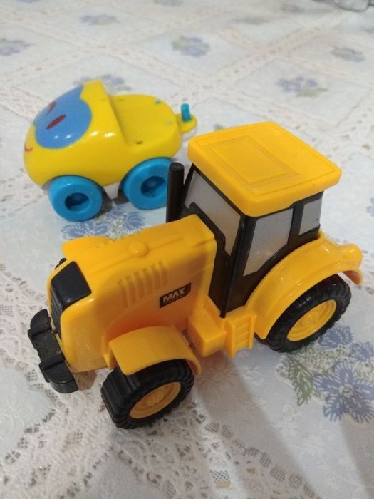 Машинки: трактор и минипозитивчикк