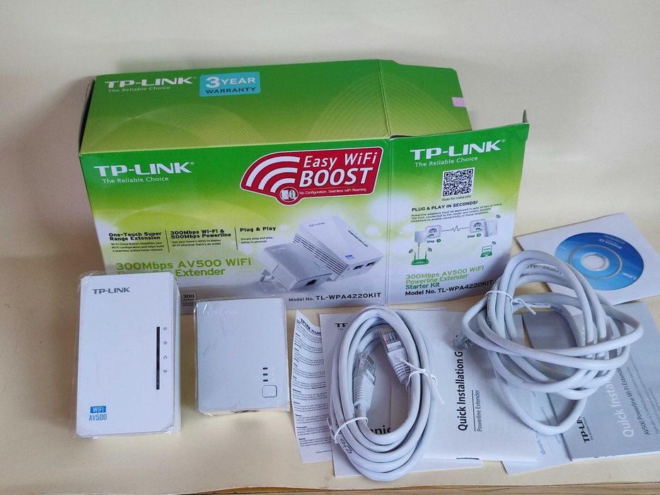 Kit Extensor Wi-Fi Powerline TP-Link AV500