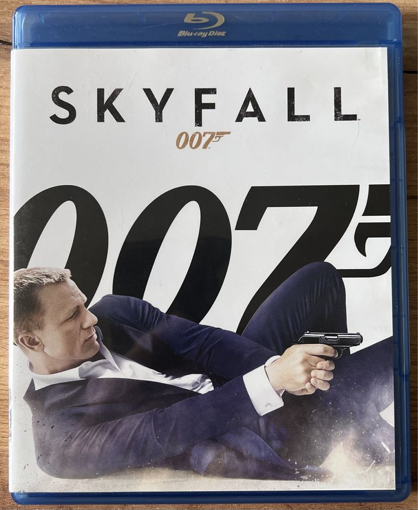 James Bond Skyfall film na płycie blu-ray