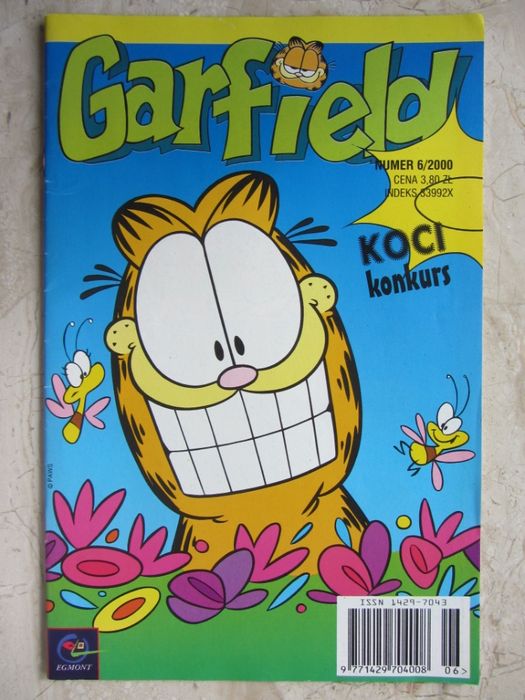 Komiksy "Garfield" z 2000 r.