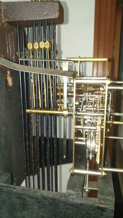 Maquina de relogio Alemã  12 martelos