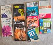 Manuais escolares e cadernos actividades - 10 ano