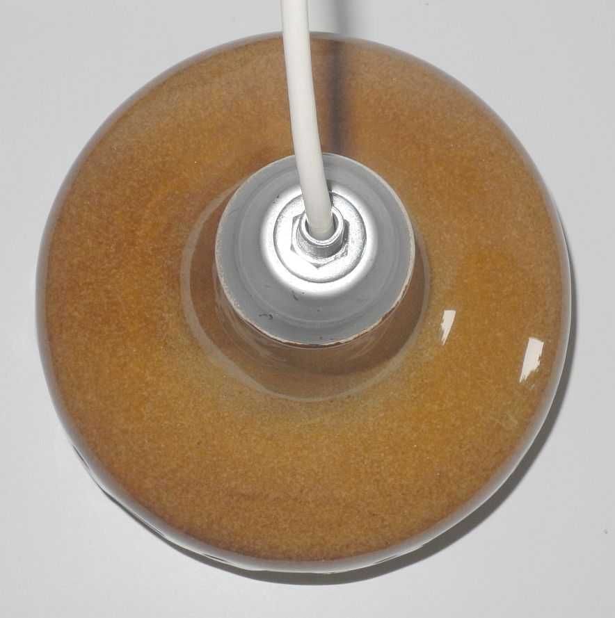 MIROSTOWICE - ceramiczna lampa tykwa proj. A. Sadulski