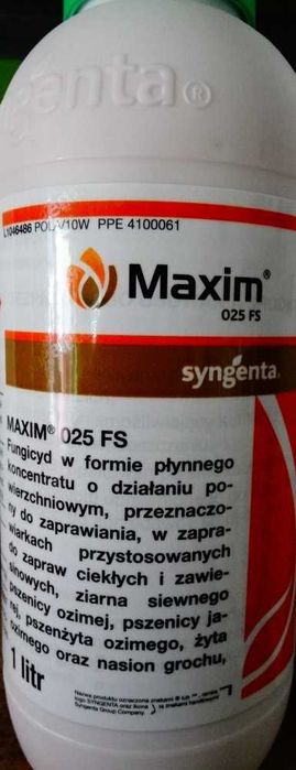 MAXIM 025FS 1l zaprawa do zbóż strączkowych na 500kg
