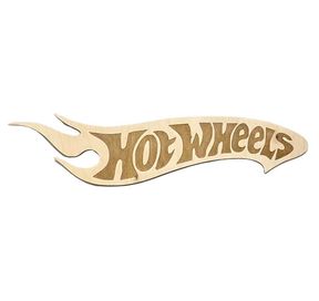 tabliczka HOT WHEELS do półki na resoraki logo - imię dziecka