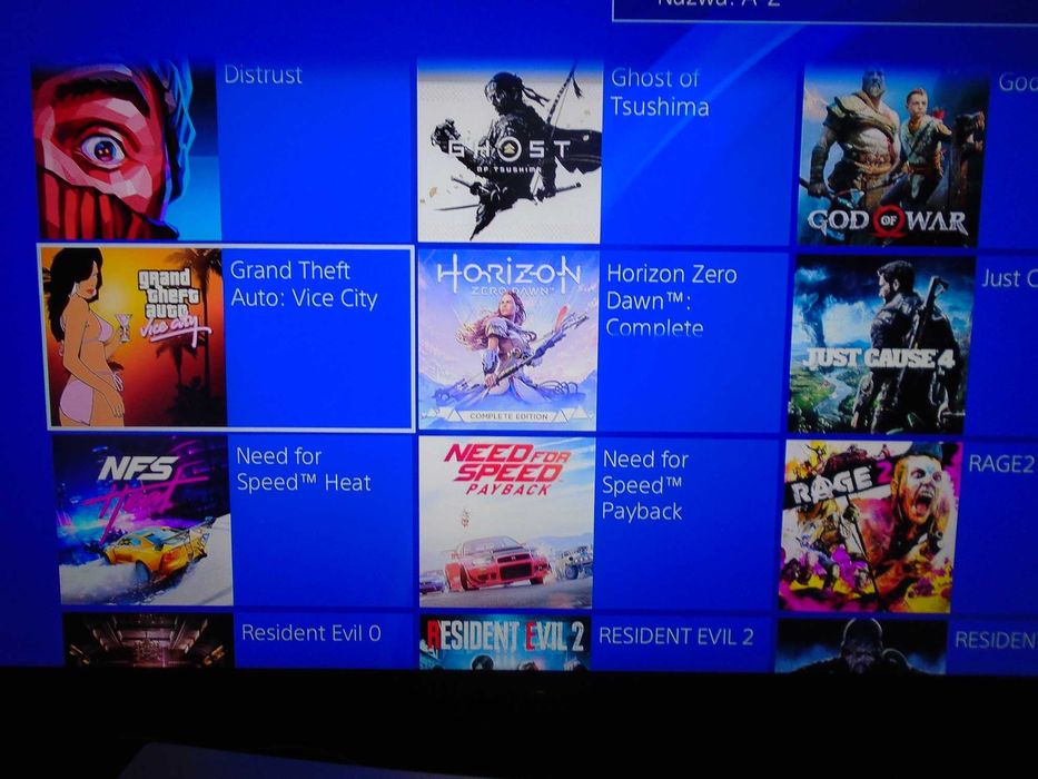 Konsola PS4 Playstation 4 Zestaw 23 Gry 1TB