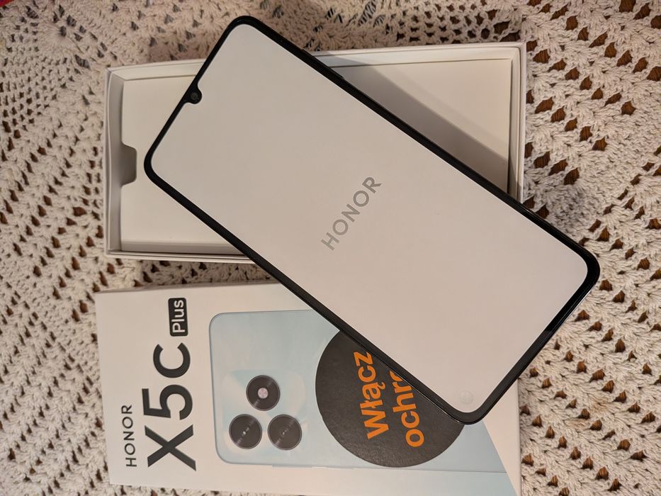 HONOR X5C PLUS Nowy czarny