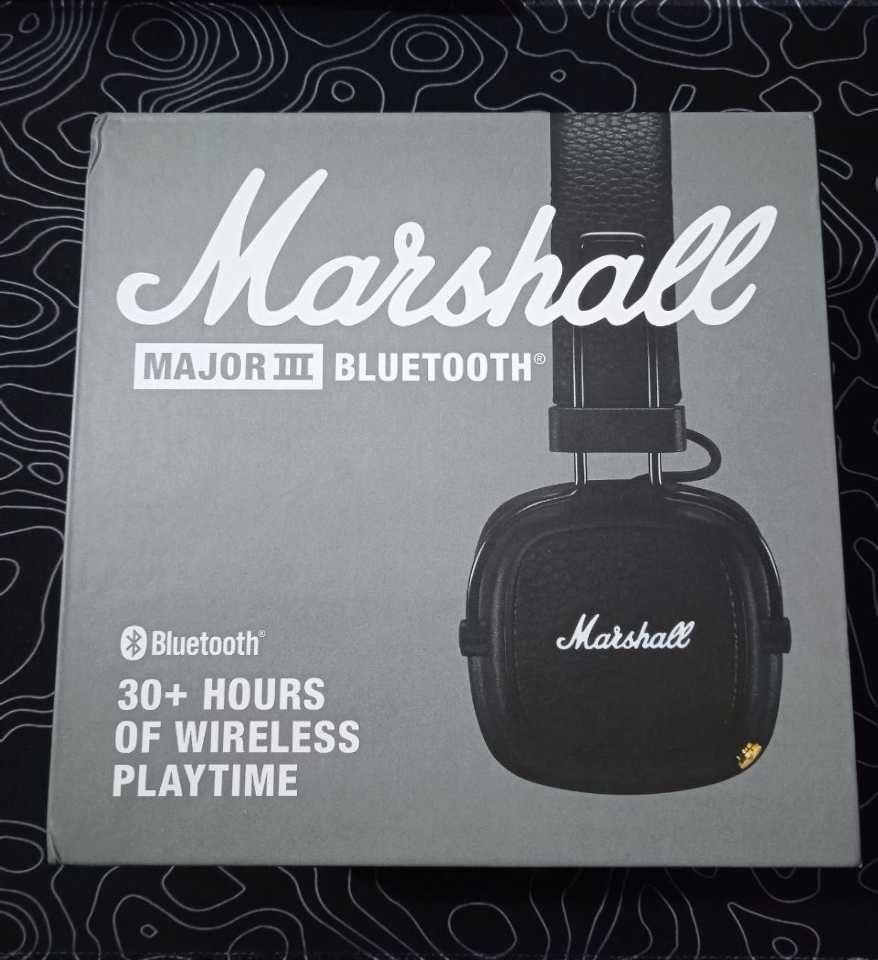 Наушники Marshall Major III Bluetooth черные