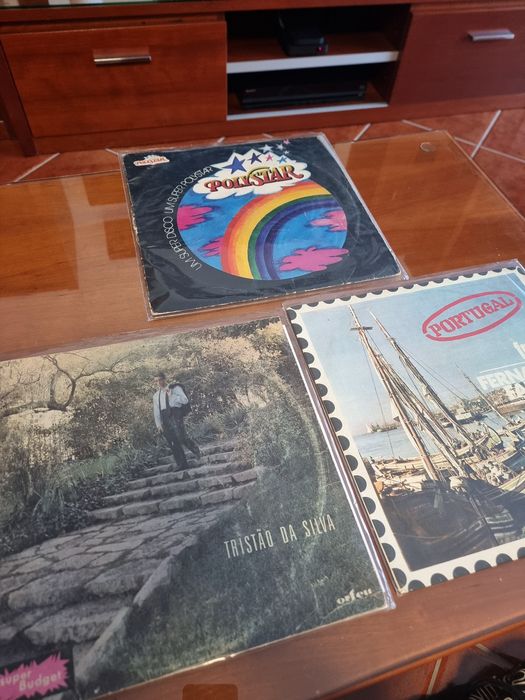 Lote de 3 Vinis - Edições Portruguesas