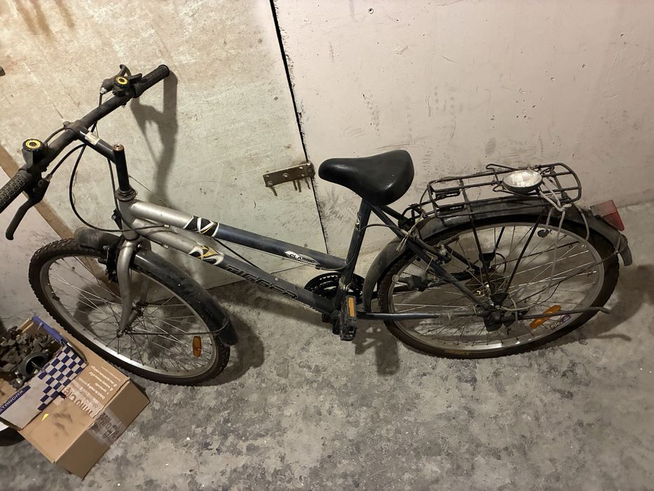 Rower treking mtb przerzutki sprawne kola 26 rama 19.5 do odswiezenia