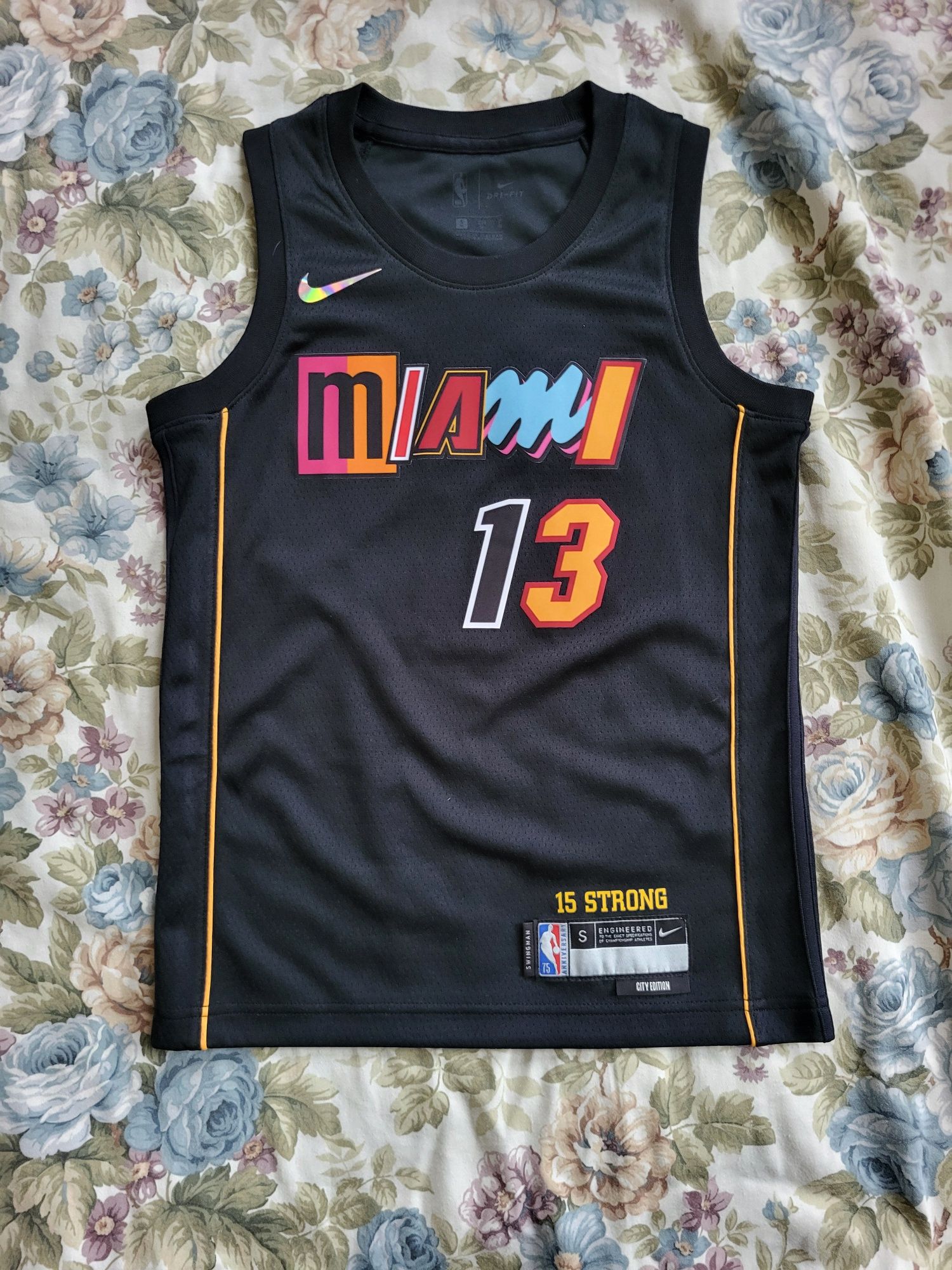 Koszulka koszykarska Miami Heat City Edition Adebayo NBA