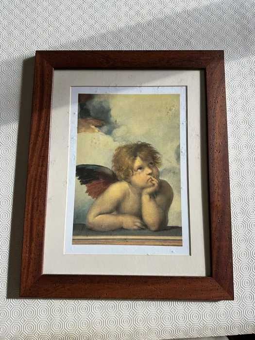 Quadro com retrato de Anjo