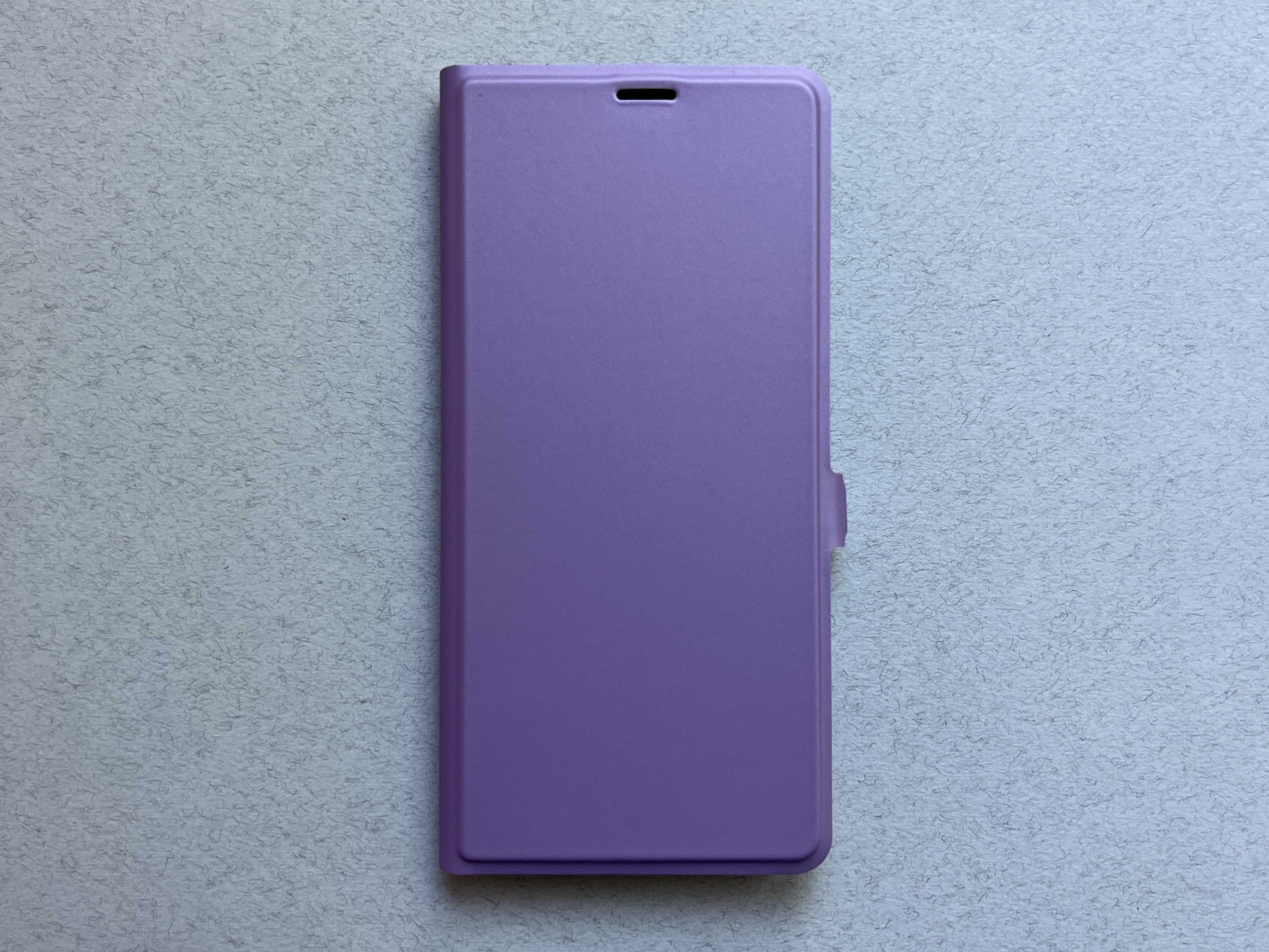 Poco X7 Pro чохол-книжка Wave Flap Purple фіолетовий чехол шкіра кожа
