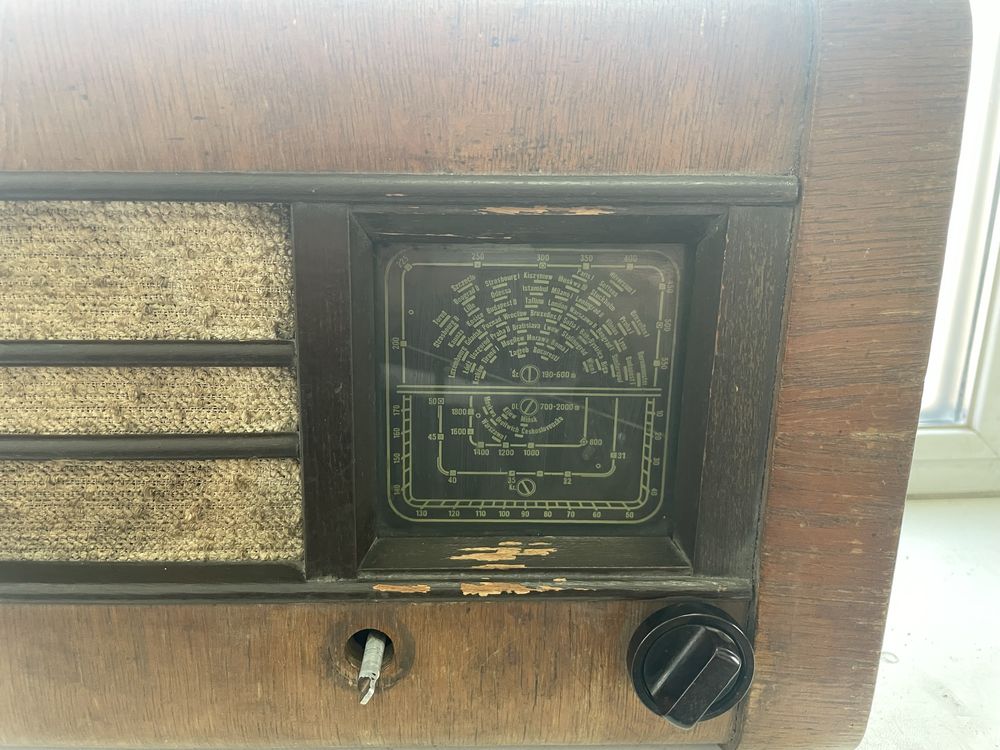 Polskie Radio lampowe Pionier U2 1954 rok