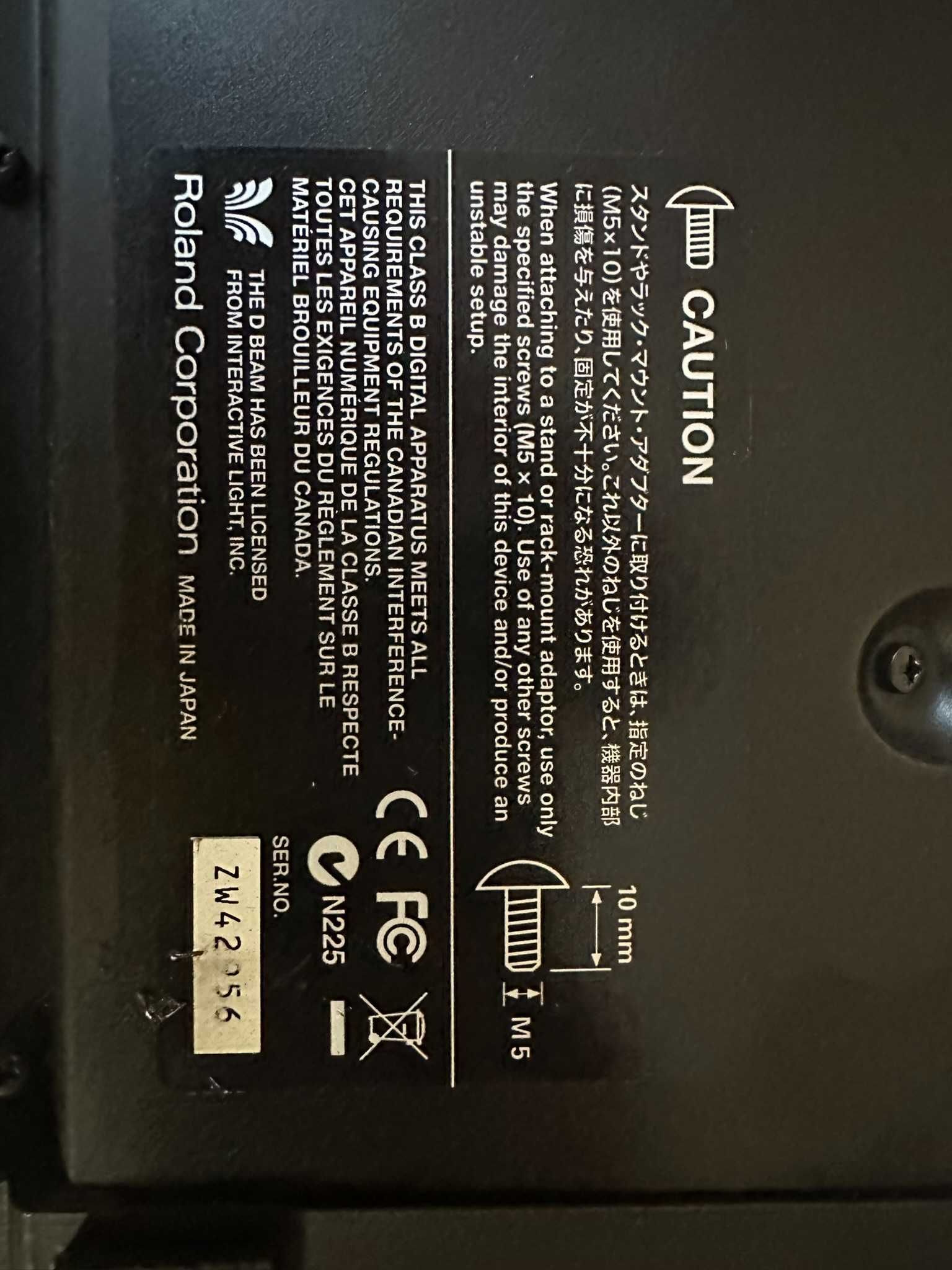 Roland VG-99 procesor gitarowy, syntezator systemu gitarowego, używany