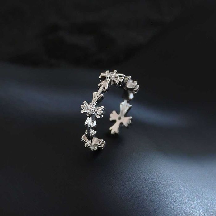 Chrome Hearts Кольцо | Кільце хром хартс | Регулюється