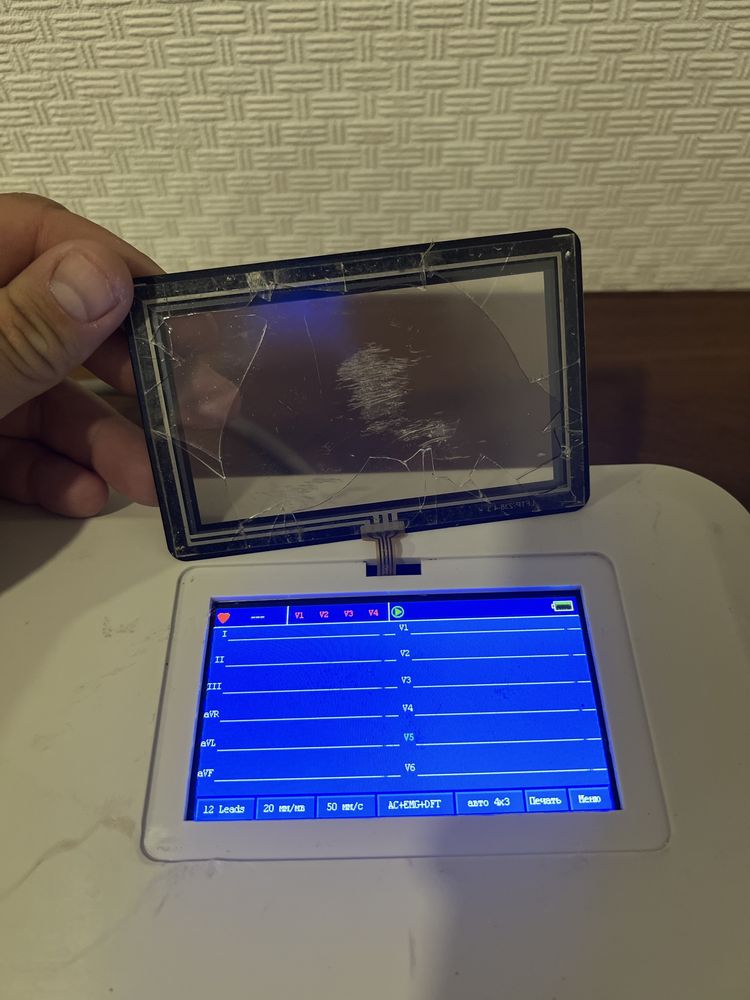 Кардіограф Електрокардіограф ECG300G LCD