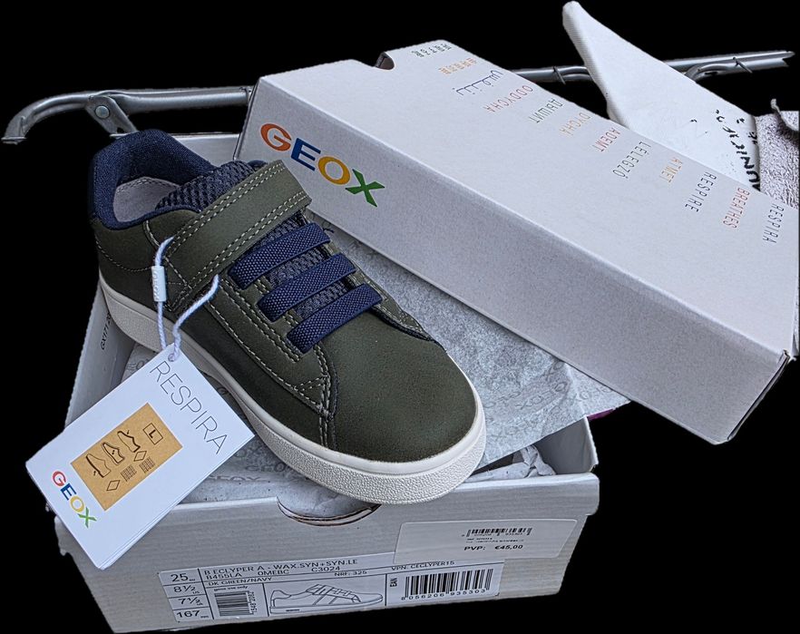 Sapatilhas geox novas