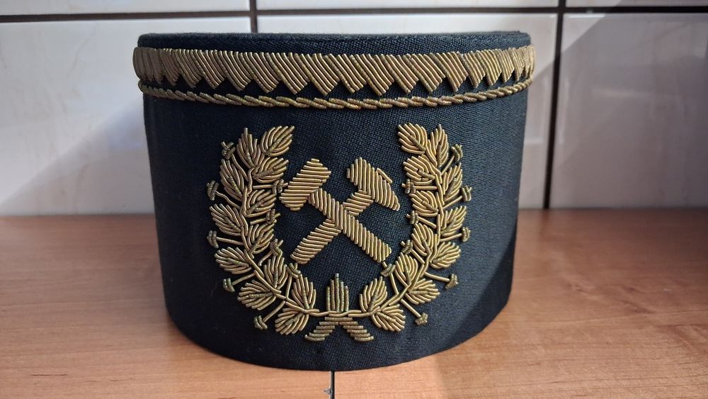 Czako Górnicze - Czapka Górnicza (Czarna)